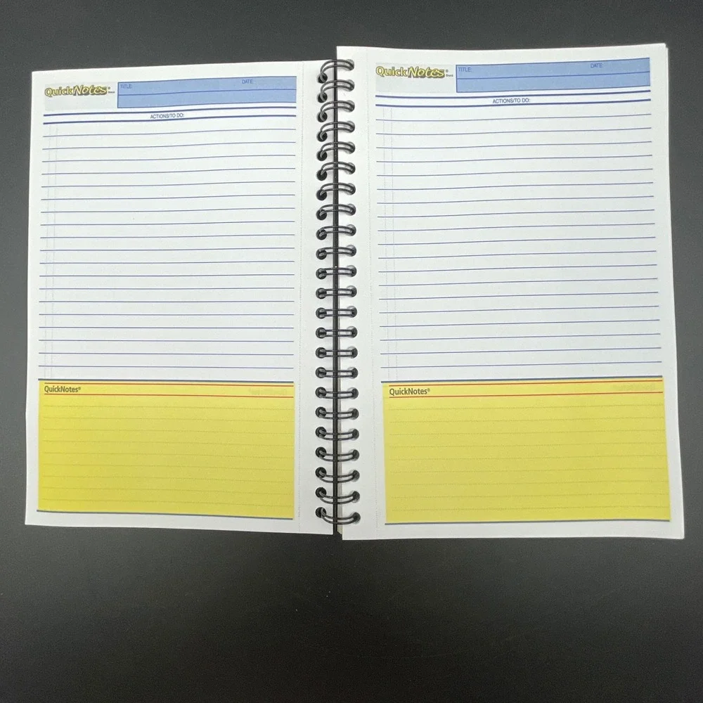 Mead Cambridge Limited‎ Business QuickNotes 80 Sheets 8x4.875 Black 06096